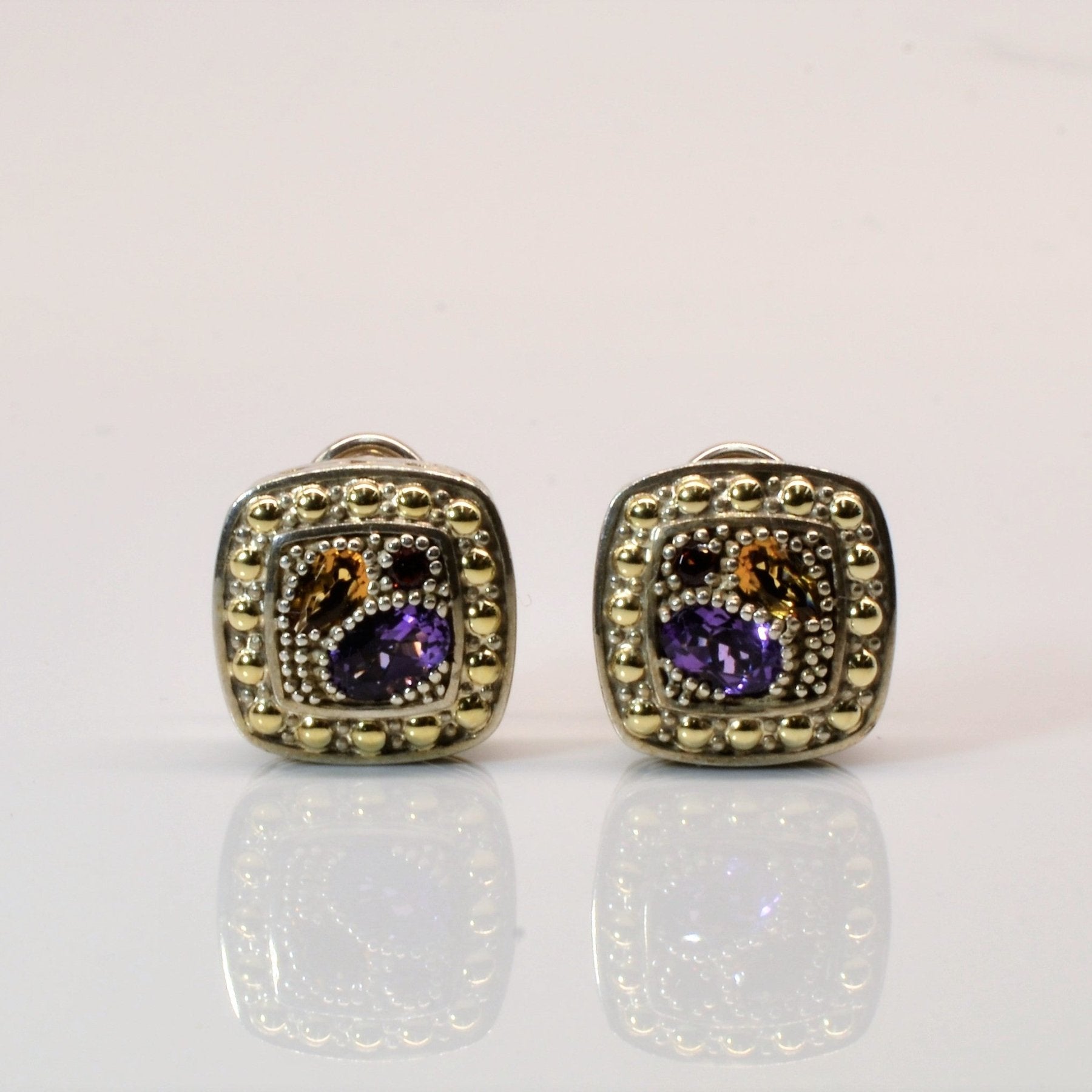 'Effy' Multi- Gemstones Stud Earrings | 1.28ctw | - 100 Ways