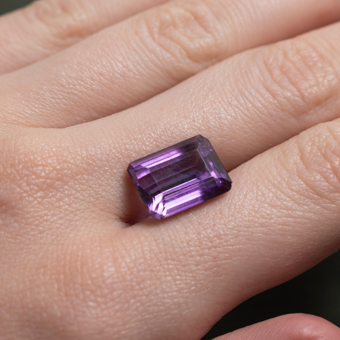 Loose Emerald Cut Amethyst | 7.91ct