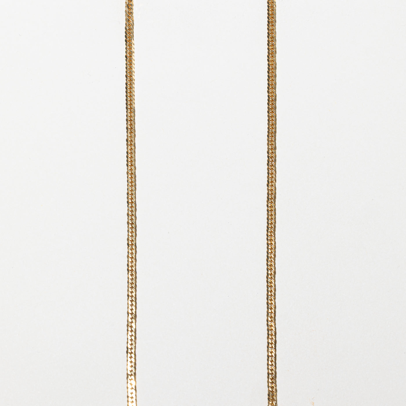 18k Yellow Gold Herringbone Link Chain | 18"