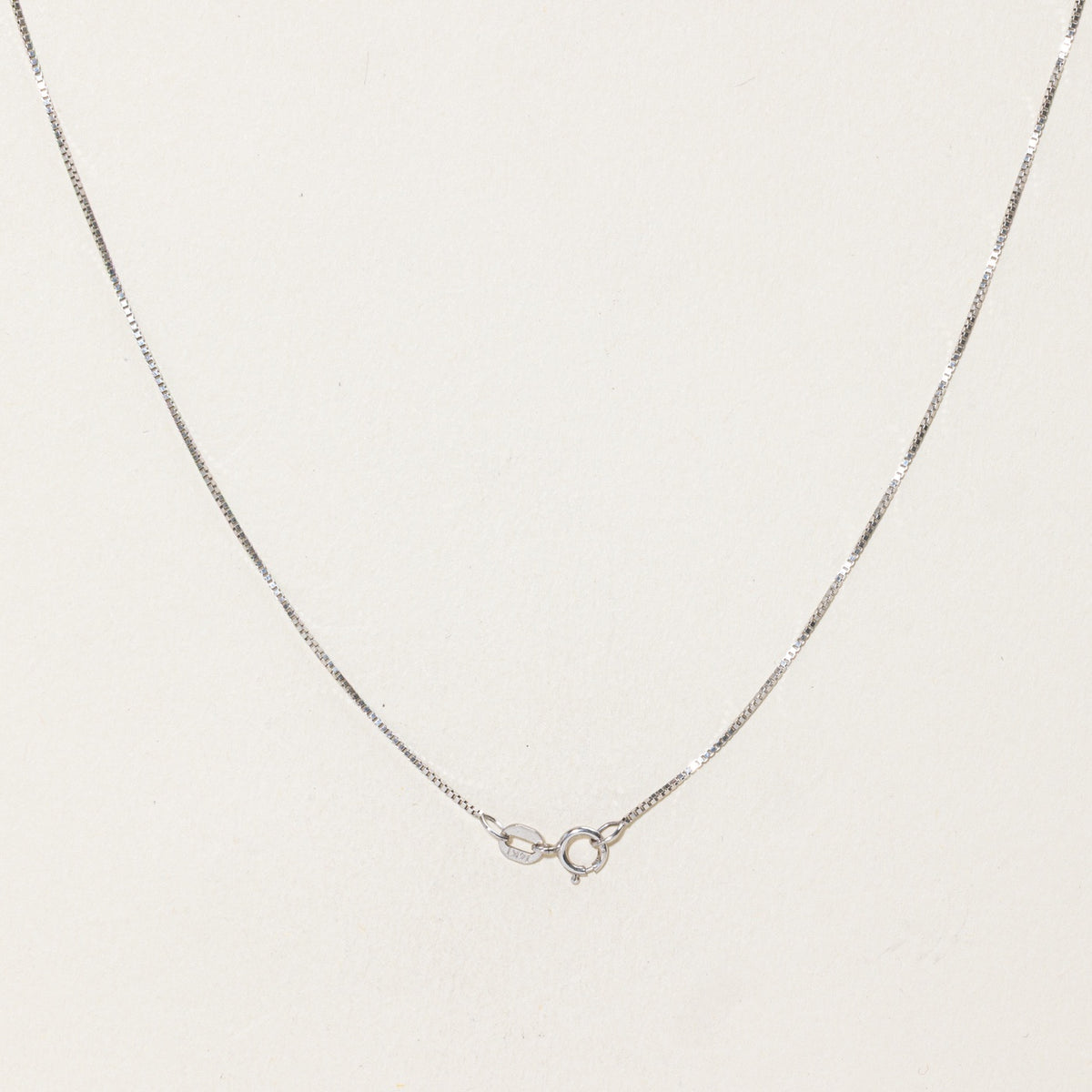 14k Eternity Diamond Heart Pendant Necklace | 16"