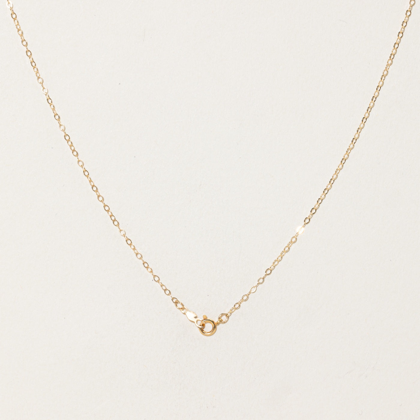 14k Two Tone Diamond Satellite Butterfly Pendant Necklace | 15"