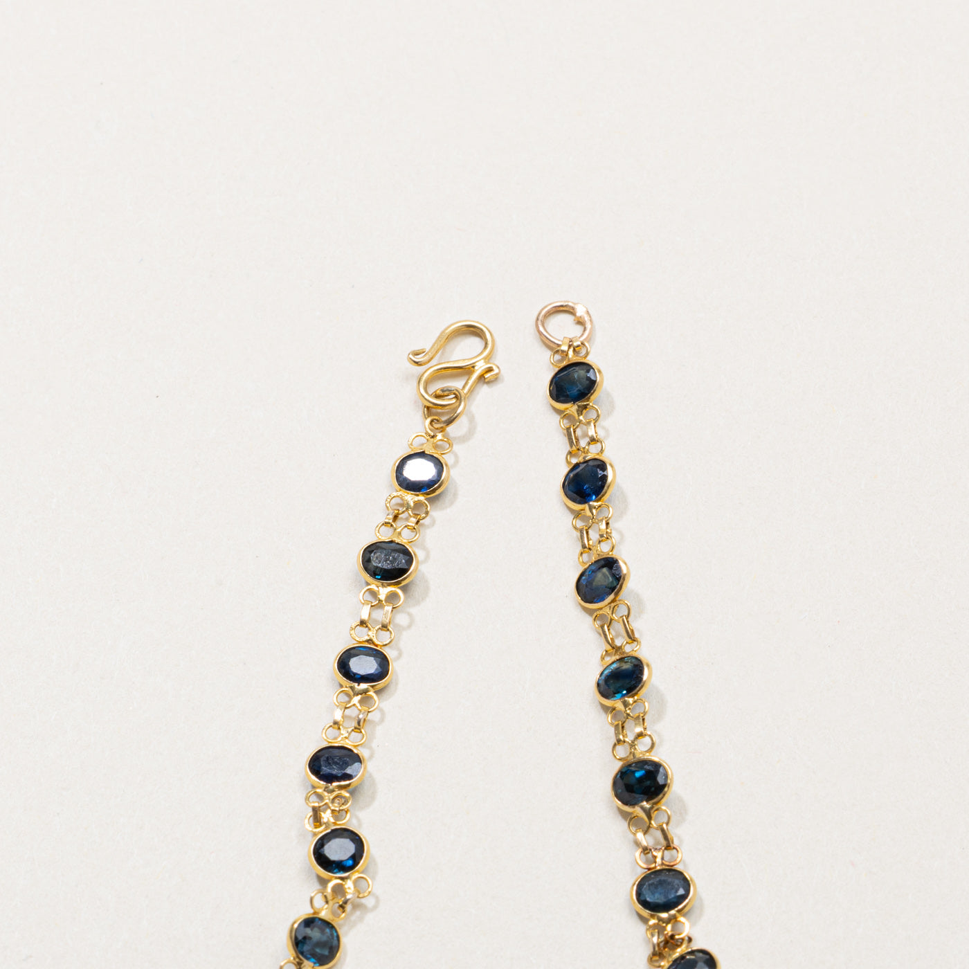 Bracelet serti de saphirs | 1,4 ct | 15 cm