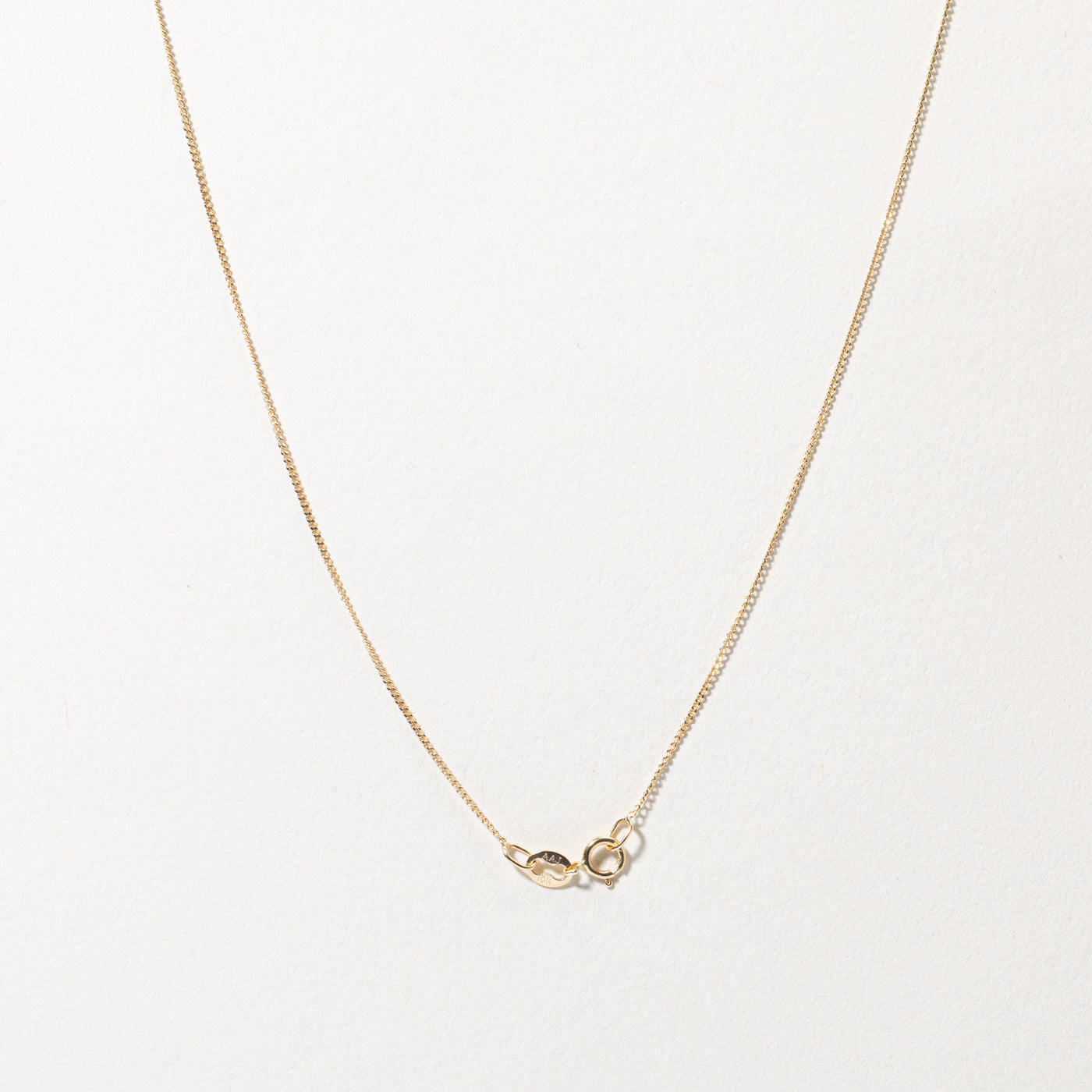 Sapphire & Diamond Pendant Necklace | 0.50ct, 0.01ctw | 22"