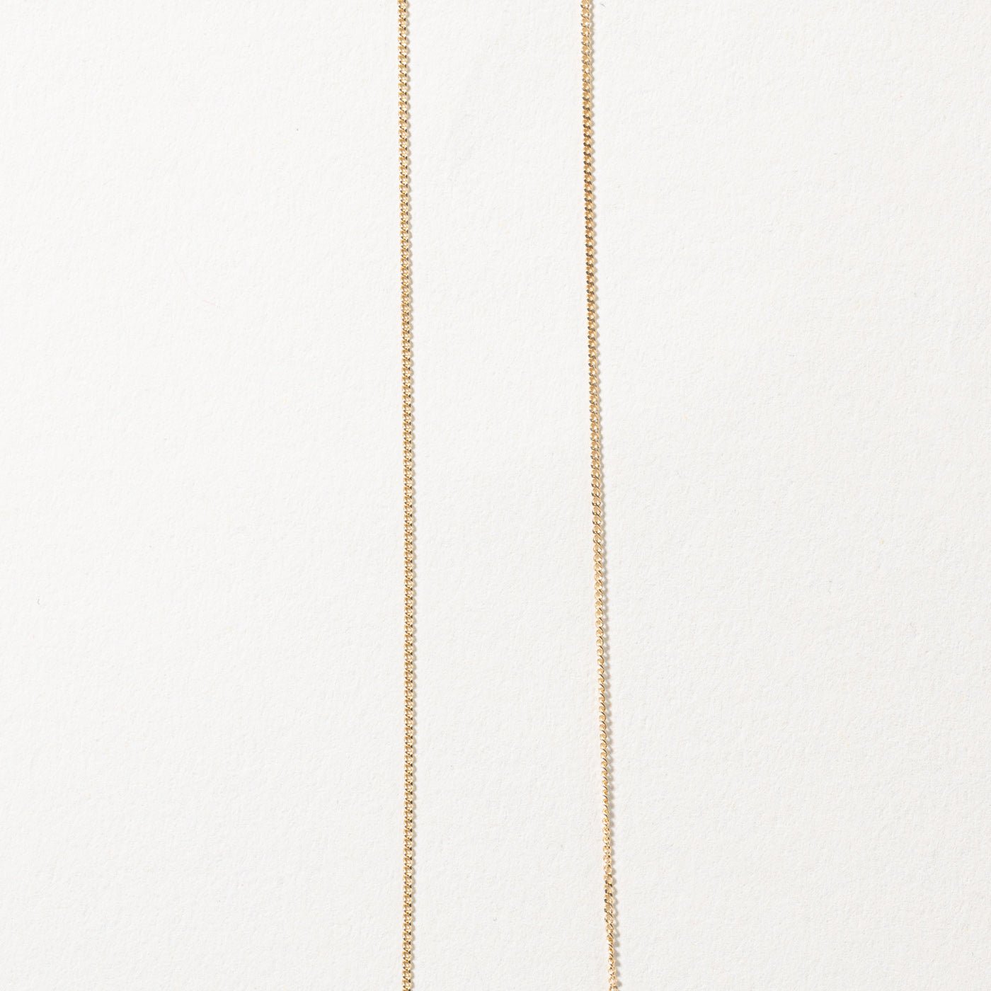 Sapphire & Diamond Pendant Necklace | 0.50ct, 0.01ctw | 22"