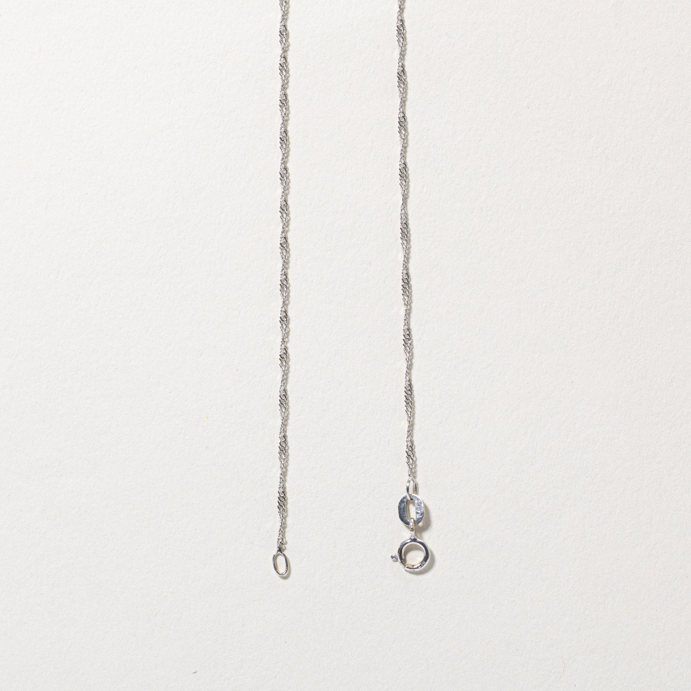 Aquamarine & Diamond Teardrop Swirl Pendant Necklace | 18"