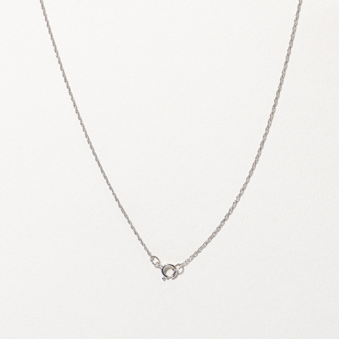 Blue Topaz & Diamond Drop Pendant Necklace | 1.00ct, 0.01ct | 18"