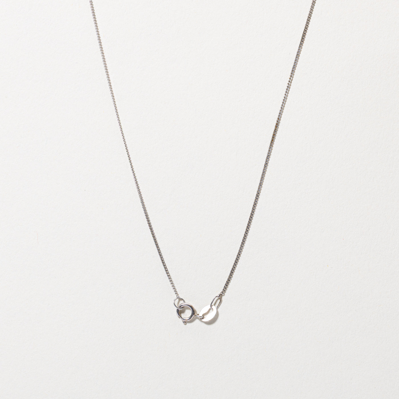 Trillion Cut Aquamarine Solitaire Pendant Necklace | 0.5ct | 18"