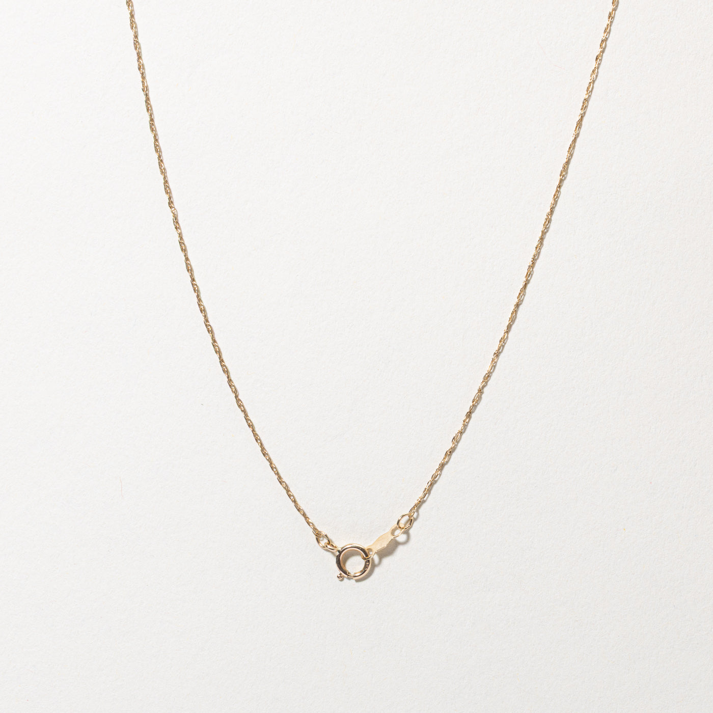 Collier pendentif en opale et diamants | 48 cm