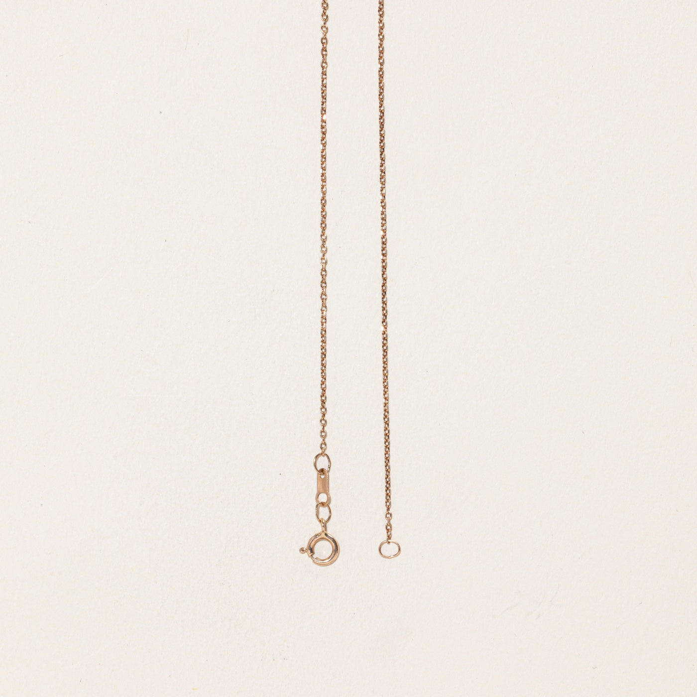 14k Pave Set Diamond Bar Pendant Necklace | 16"