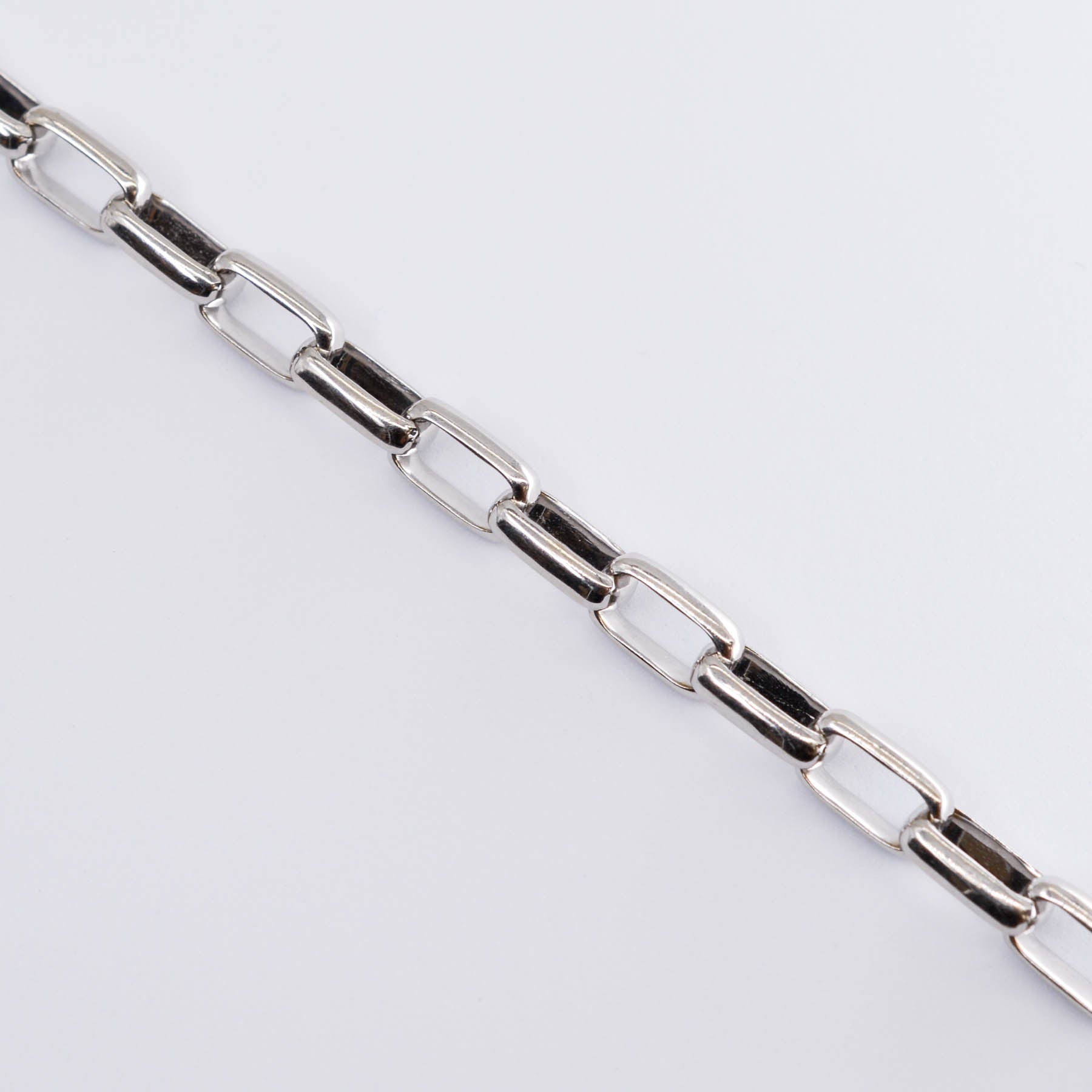 'Fred' Diamond Clasp Chain Bracelet | 0.60ctw | 7" | - 100 Ways