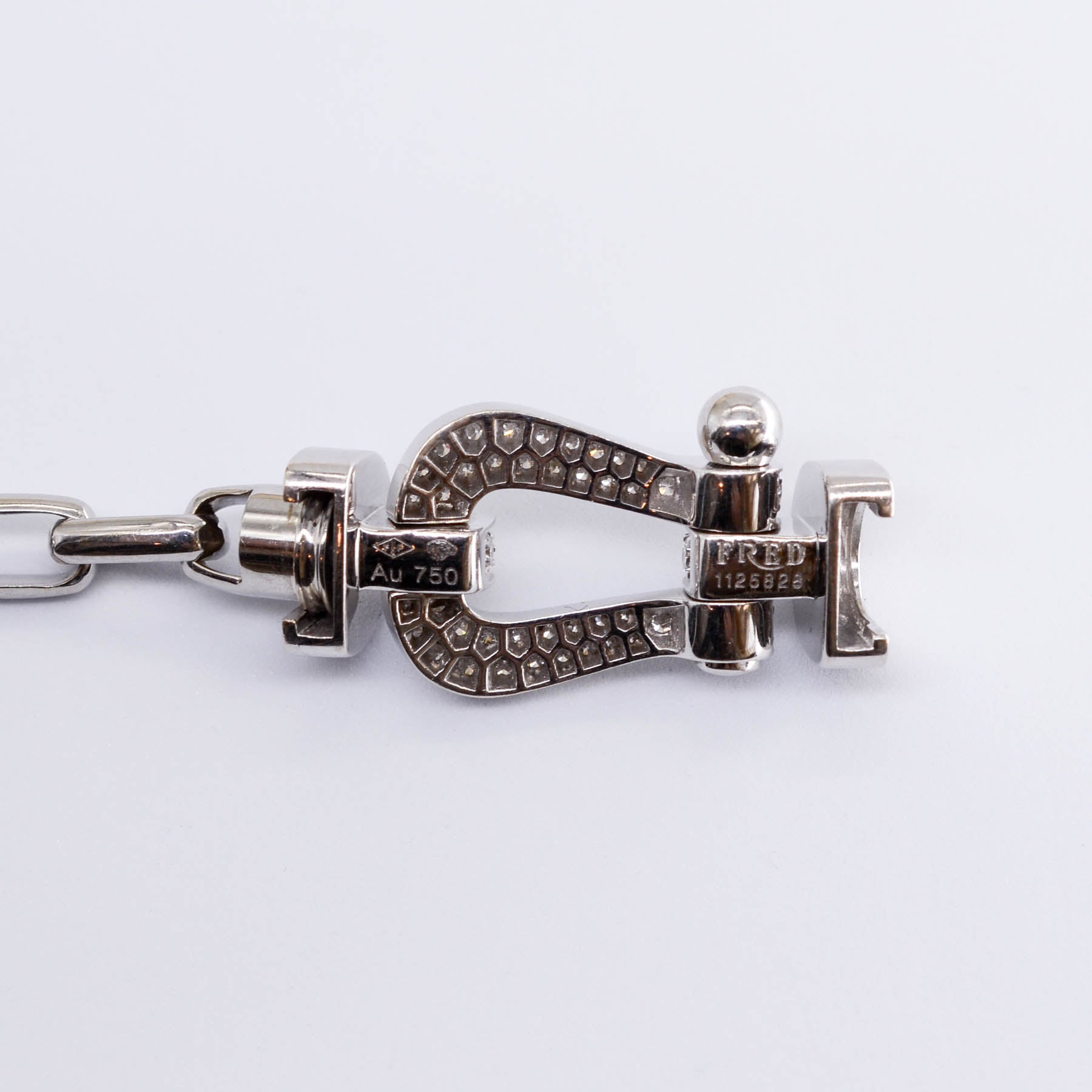 'Fred' Diamond Clasp Chain Bracelet | 0.60ctw | 7" | - 100 Ways