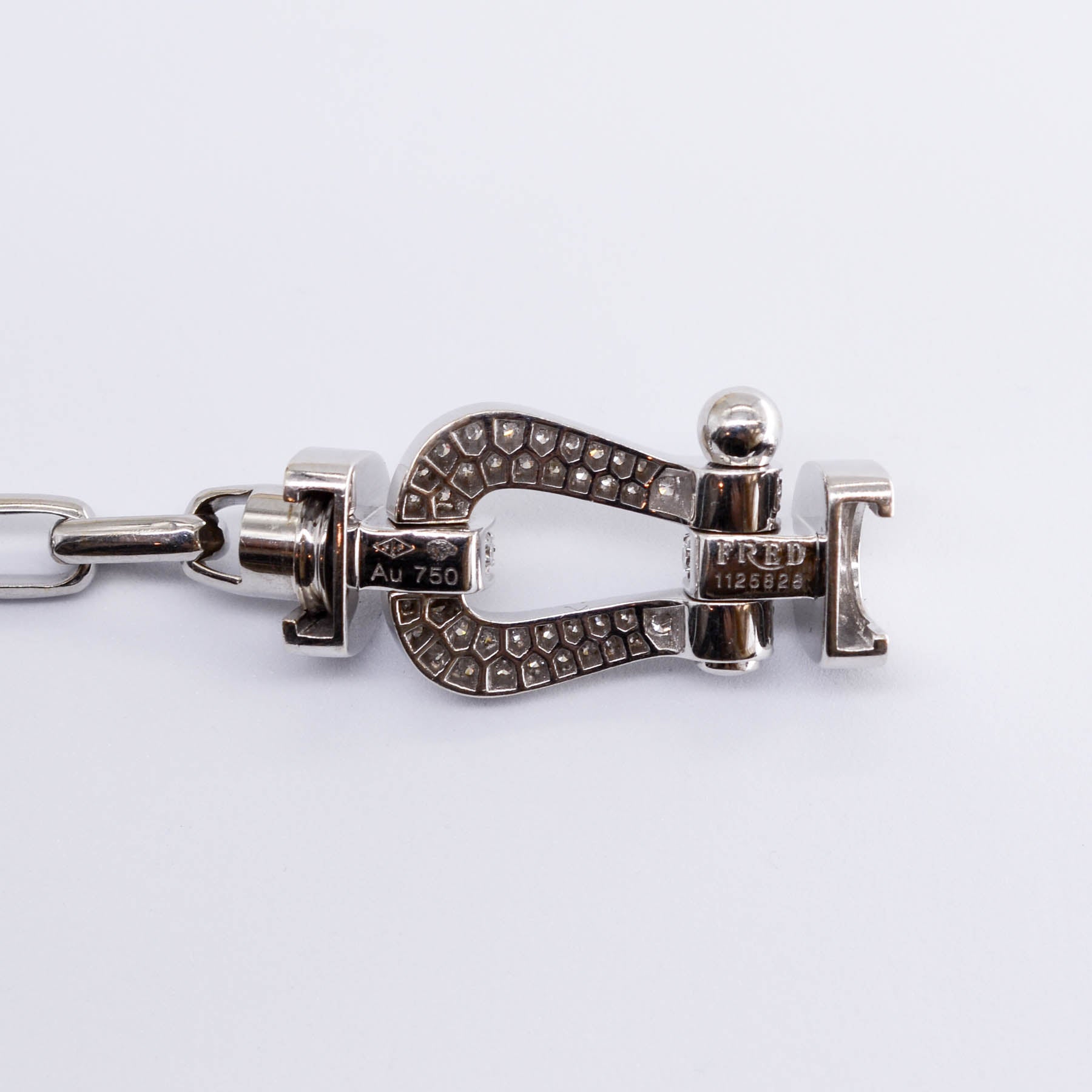 'Fred' Diamond Clasp Chain Bracelet | 0.60ctw | 7