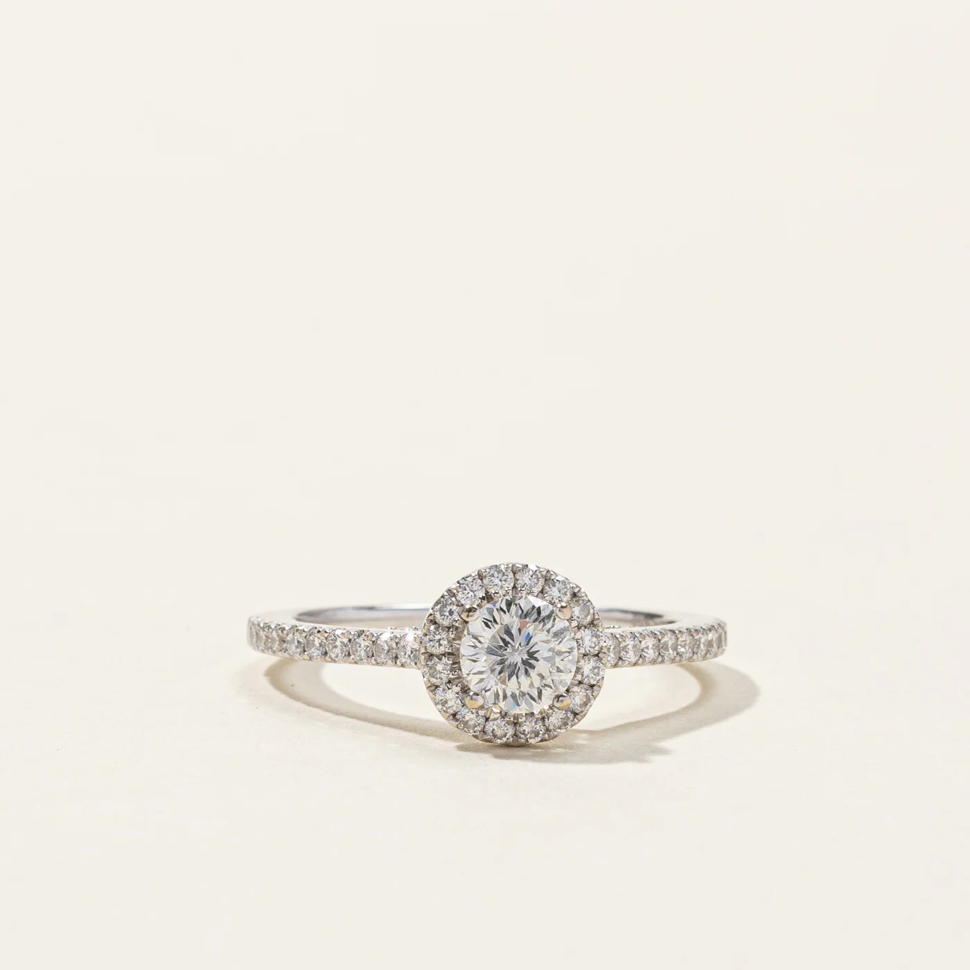 diamond halo engagement ring from 100 ways sustainable collection of proposal rings