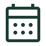 Icon calendar outline graphic