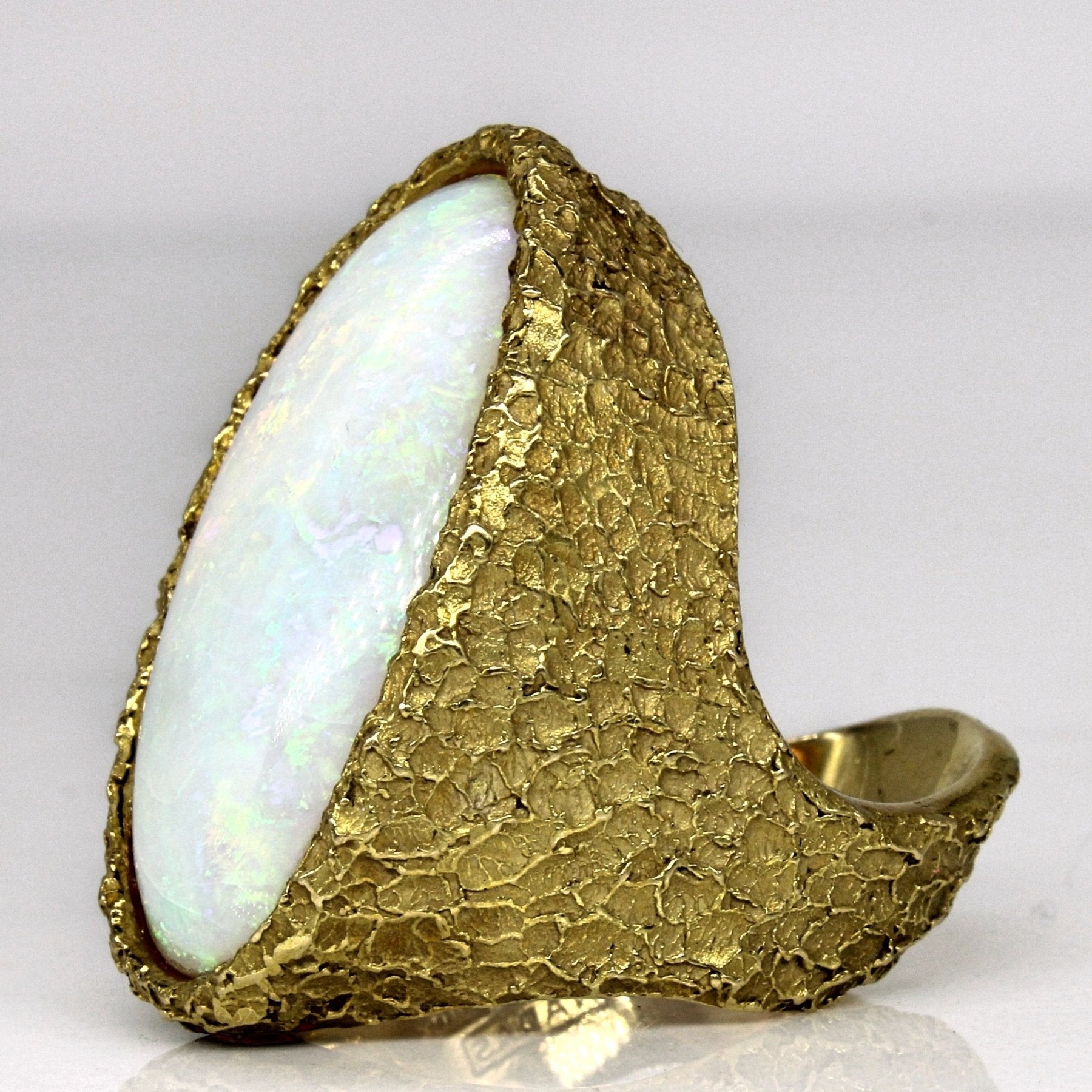 'John Nadas' Opal 18k Cocktail Ring | 14.50ct | SZ 6.75 | - 100 Ways