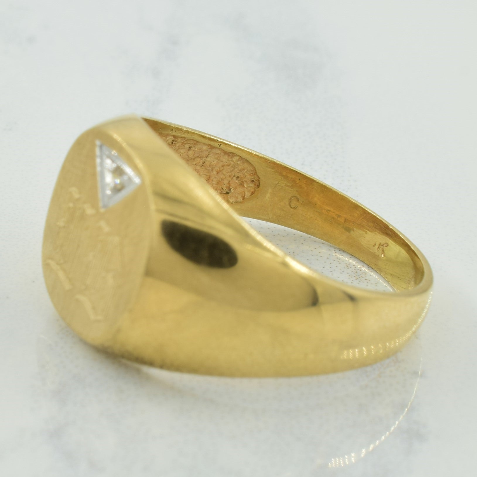 'LB' Initialed Diamond Ring | 0.01ct | SZ 9.25 | - 100 Ways