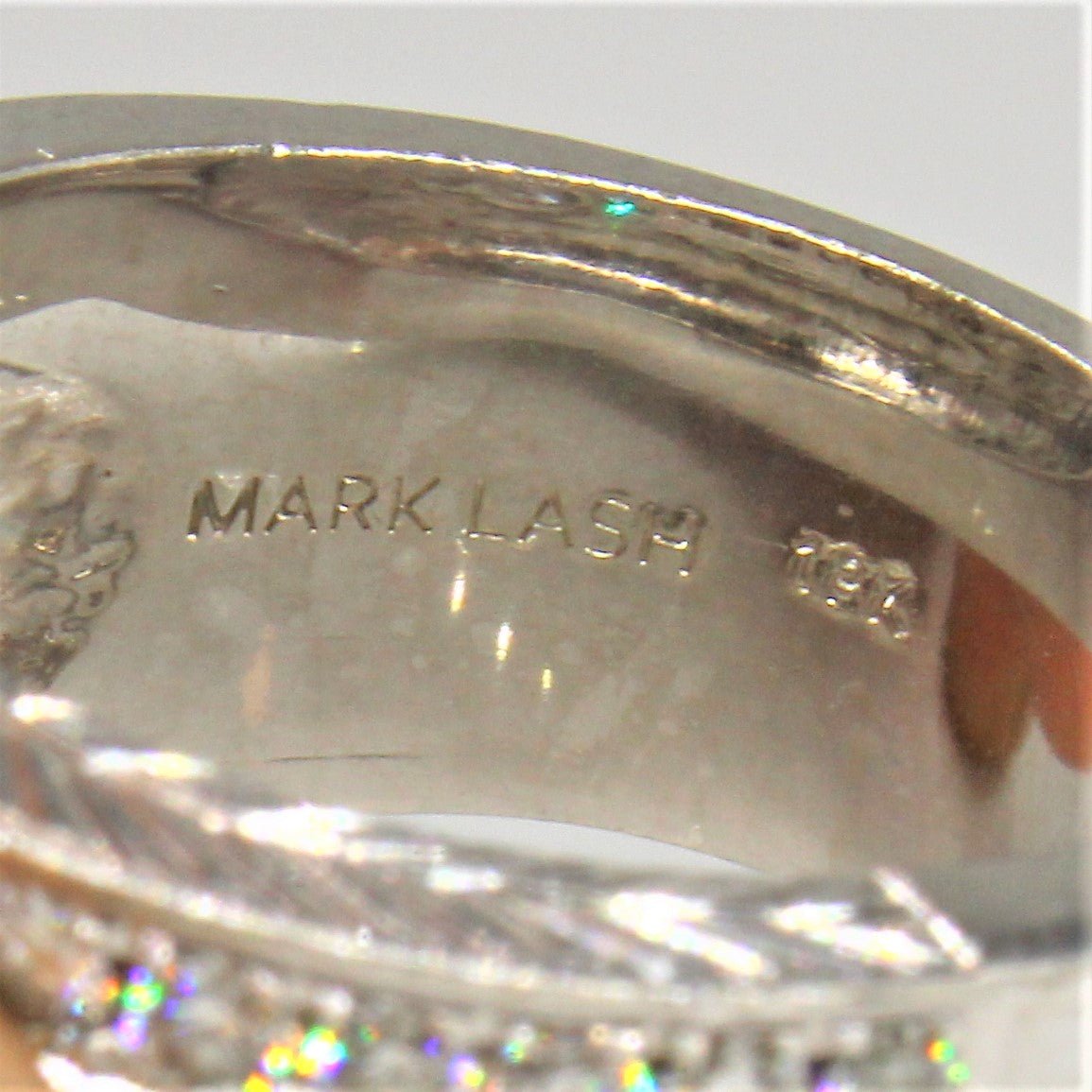 'Mark Lash' Diamond Three Tier Channel Set Ring | 2.00ctw | SZ 7.25 | - 100 Ways