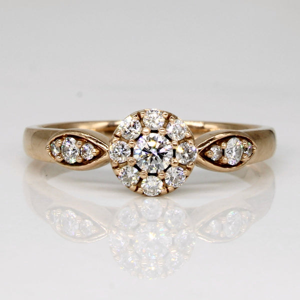 'Michael Hill' Diamond Cluster Ring | 0.33ctw | SZ 7.25 |