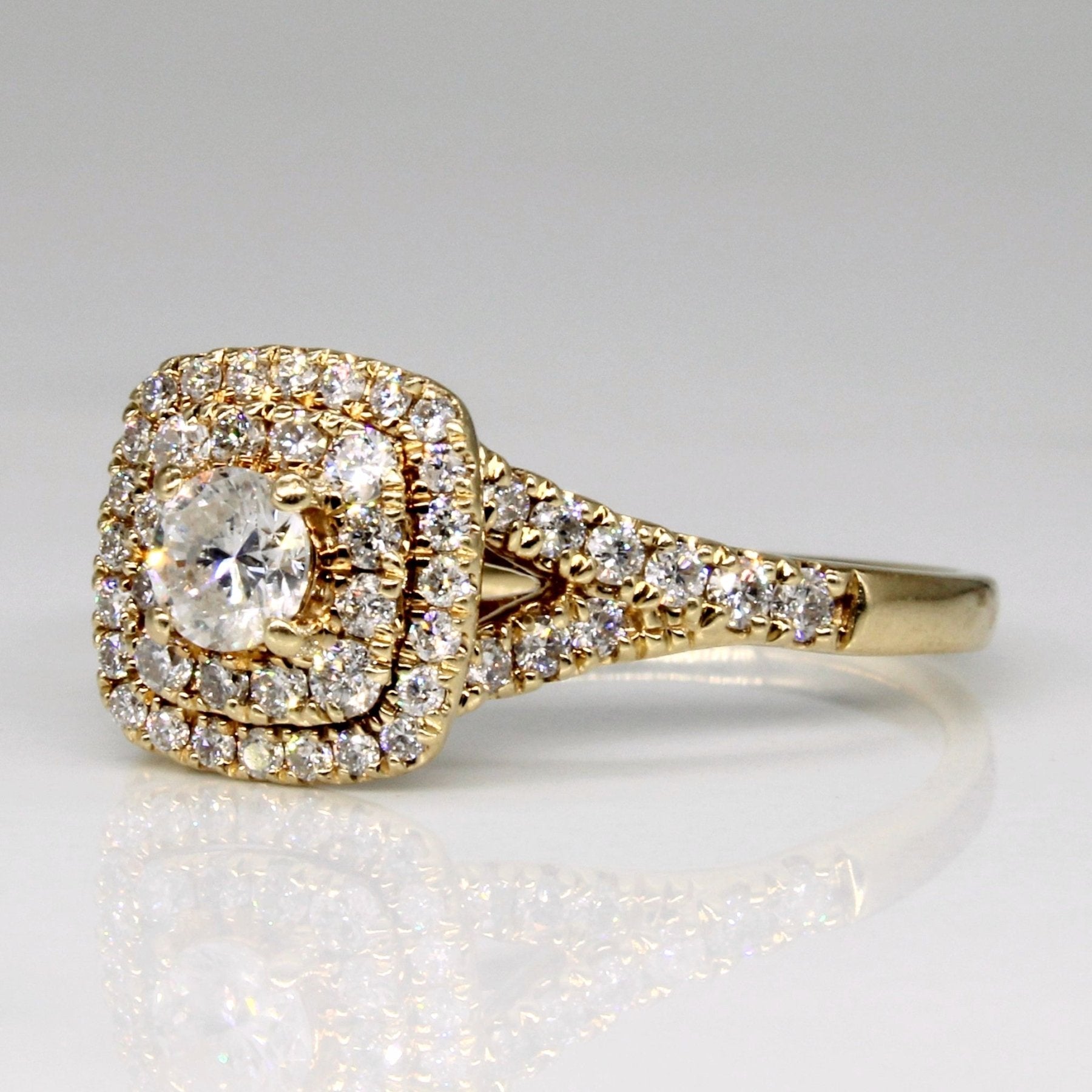 'Michael Hill' Diamond Engagement Ring | 0.92ctw | SZ 8.75 | - 100 Ways