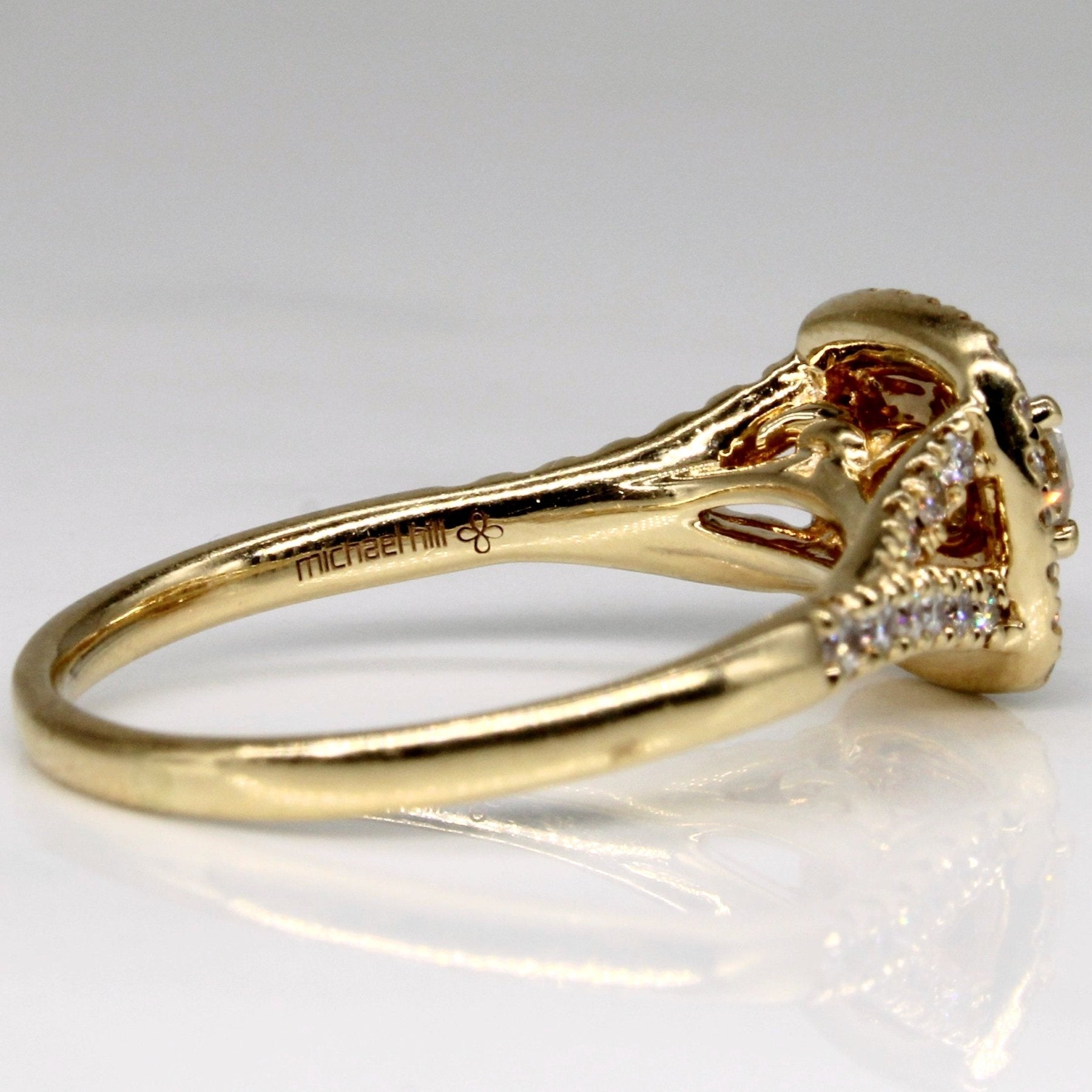 'Michael Hill' Diamond Engagement Ring | 0.92ctw | SZ 8.75 | - 100 Ways