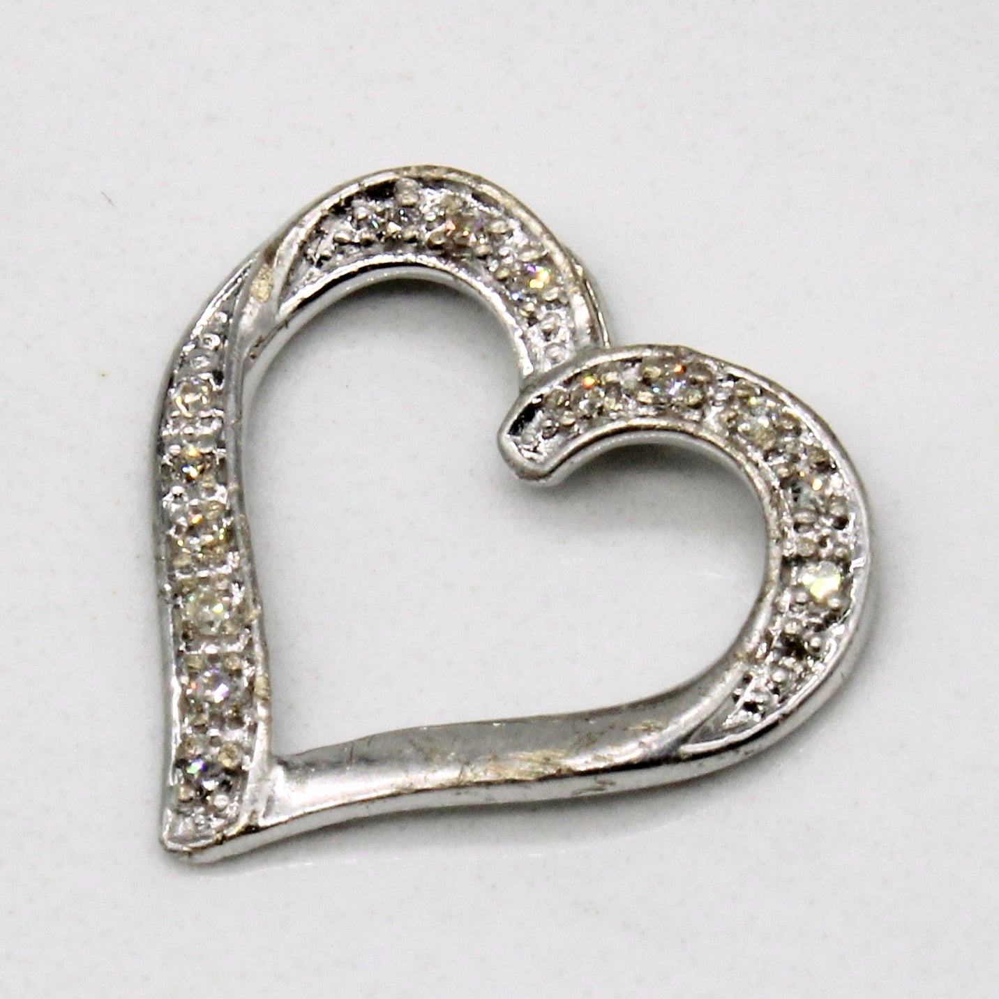 'Michael Hill' Diamond Heart Pendant | 0.05ctw | - 100 Ways