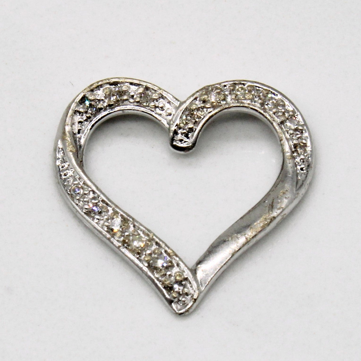 Diamond Heart Pendant1