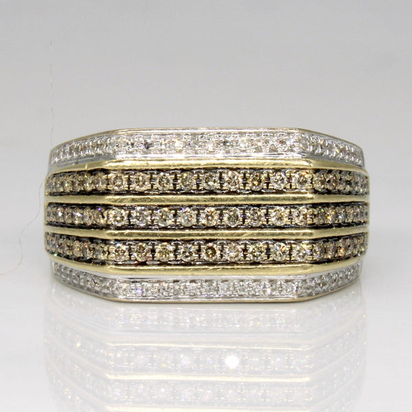 'Michael Hill' Fancy Brown Diamond Ring | 0.75ctw | SZ 9.25 |