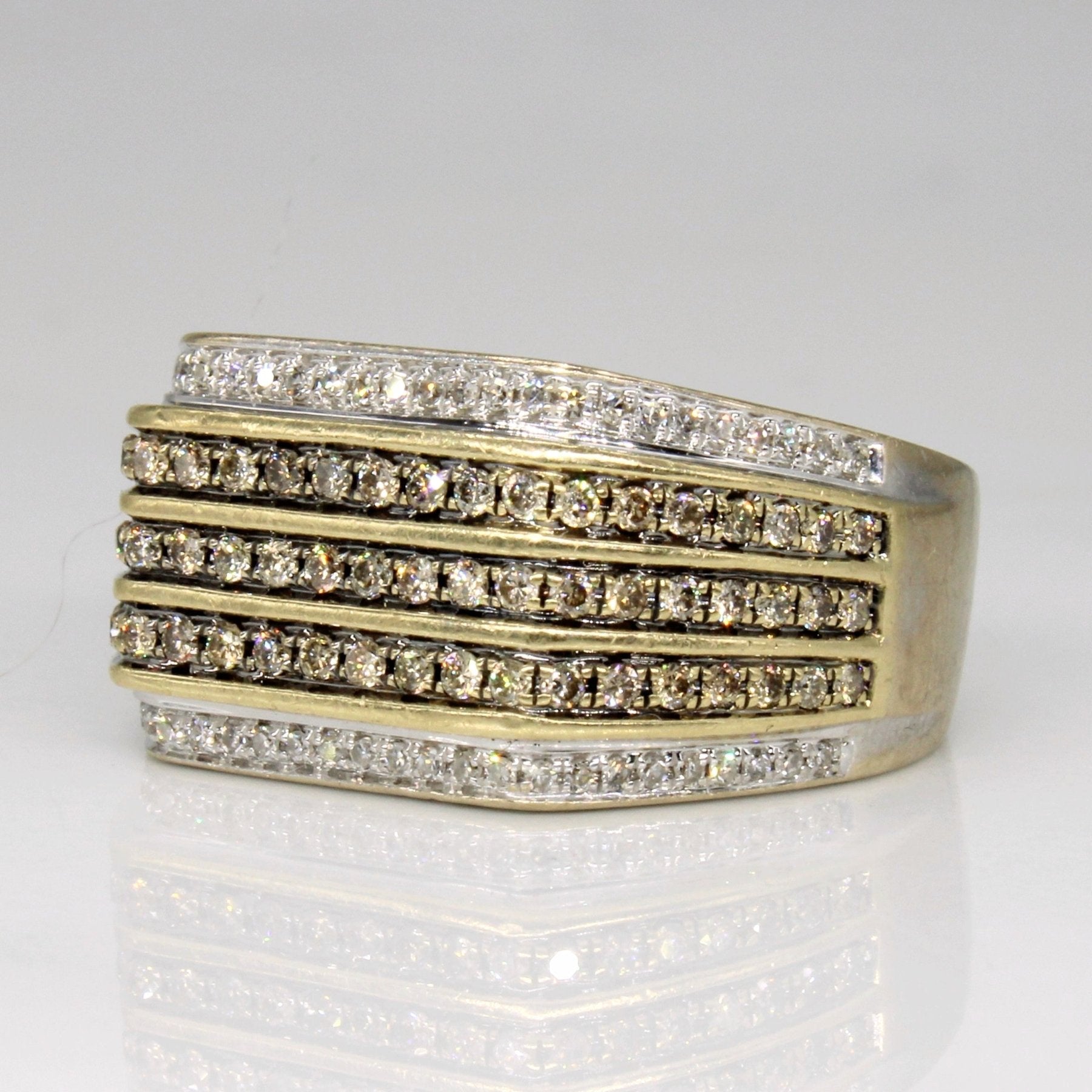 'Michael Hill' Fancy Brown Diamond Ring | 0.75ctw | SZ 9.25 | - 100 Ways