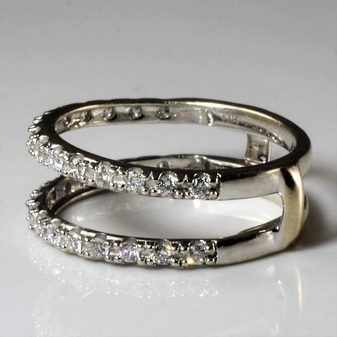 'Michael Hill' Pave Diamond Ring Enhancer | 0.50ctw | SZ 7.25 | - 100 Ways