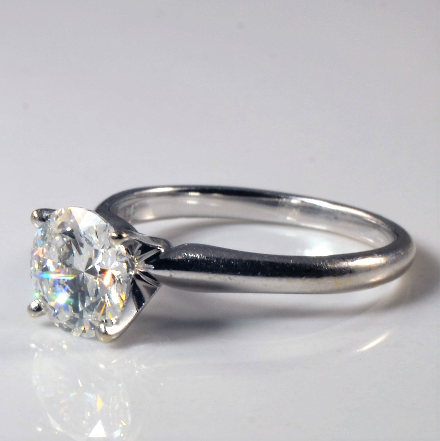 'Michael Hill' Solitaire Diamond Engagement Ring | 1.02ct | SZ 4 | - 100 Ways