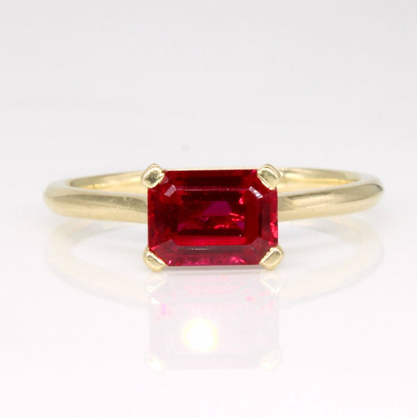 'Michael Hill' Synthetic Ruby Ring | 2.00ct | SZ 9.75 |