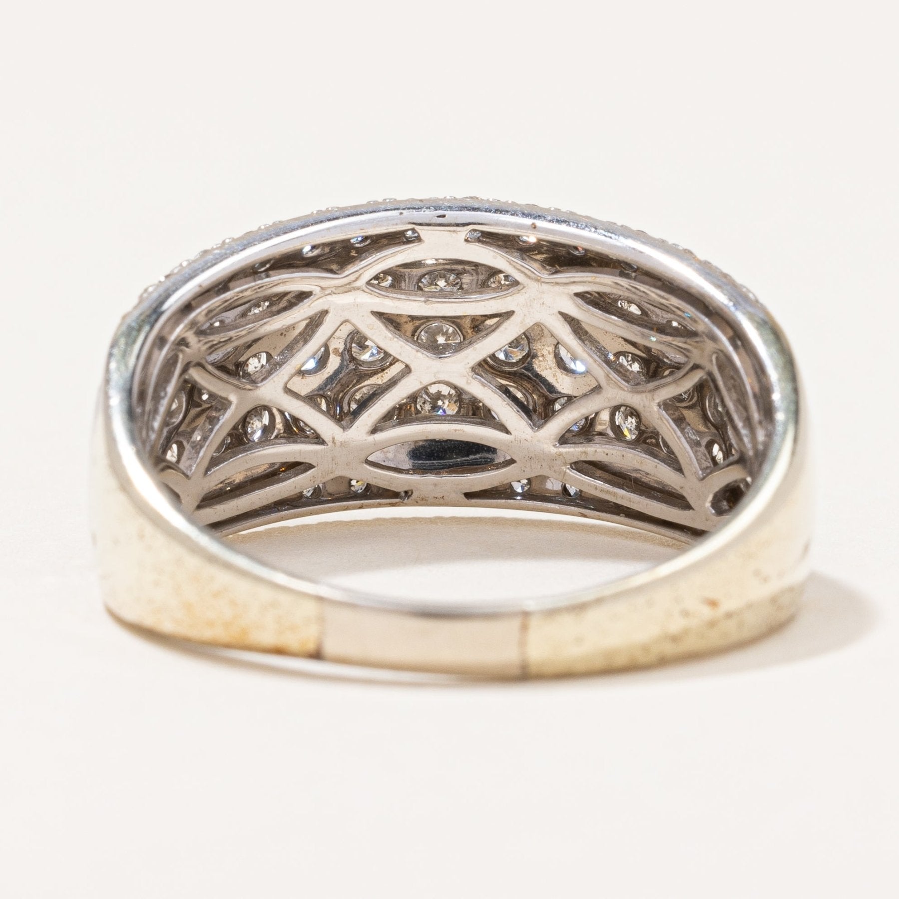 'Michael Hill' Wide Diamond Ring | 1.00ctw | SZ 9.75 | - 100 Ways