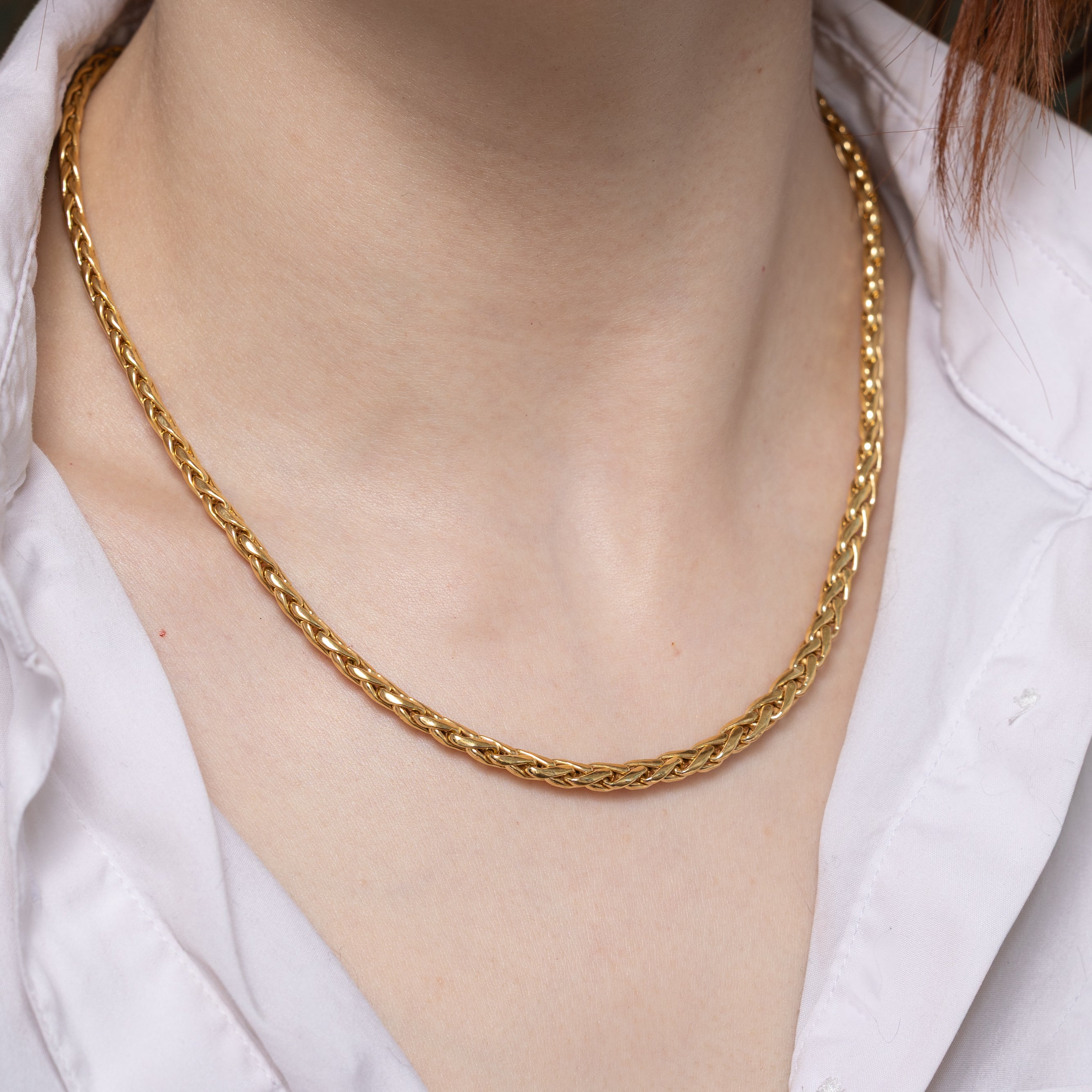 14k Yellow Gold Franco Chain | 18"