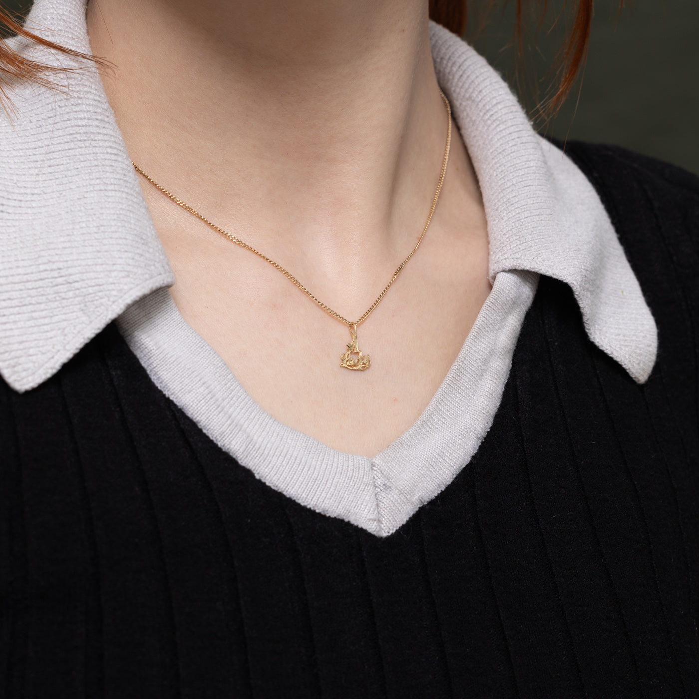 10k Yellow Gold "#1 Lady" Charm