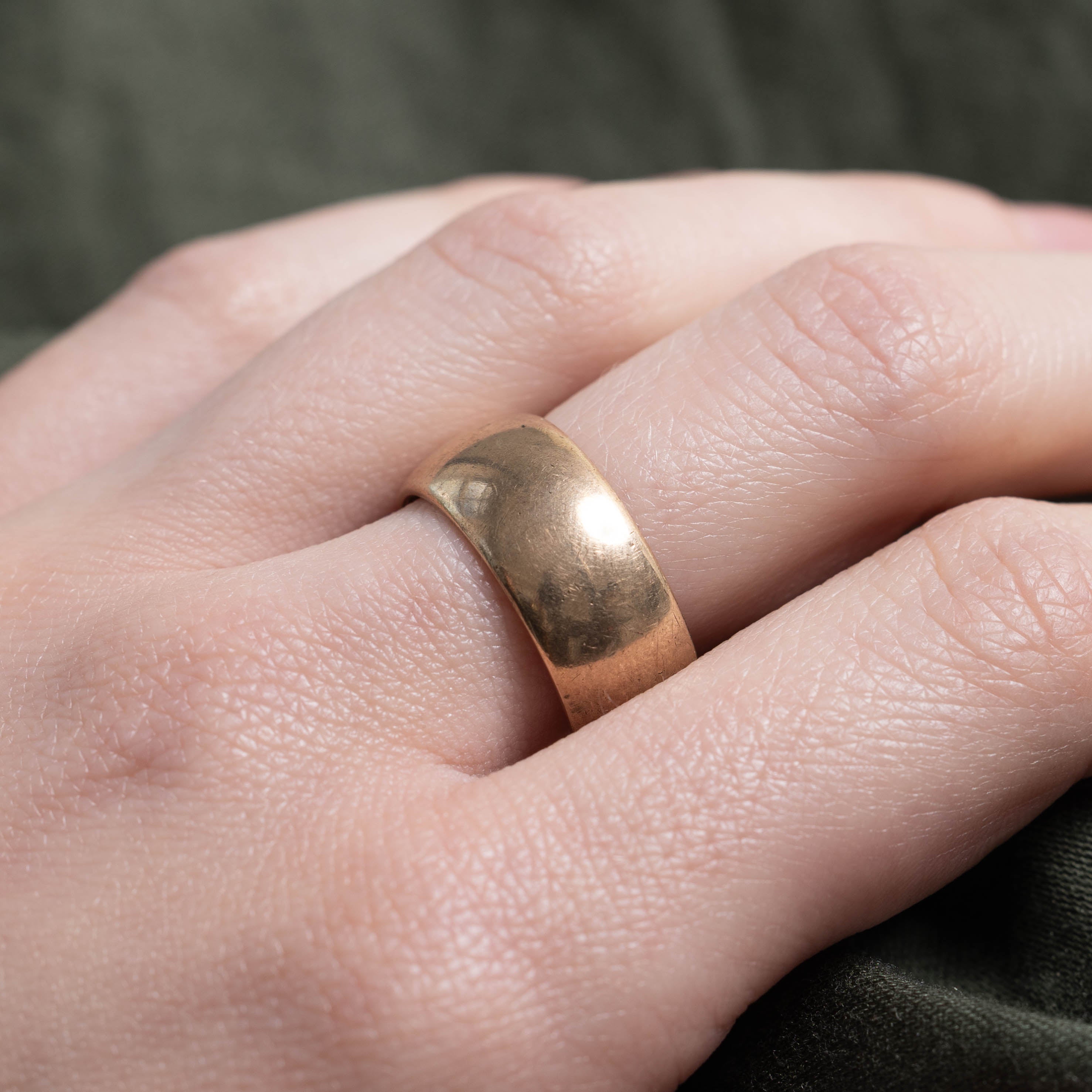 1963 Birmingham UK Thick Band | 8.95mm | SZ 8.5
