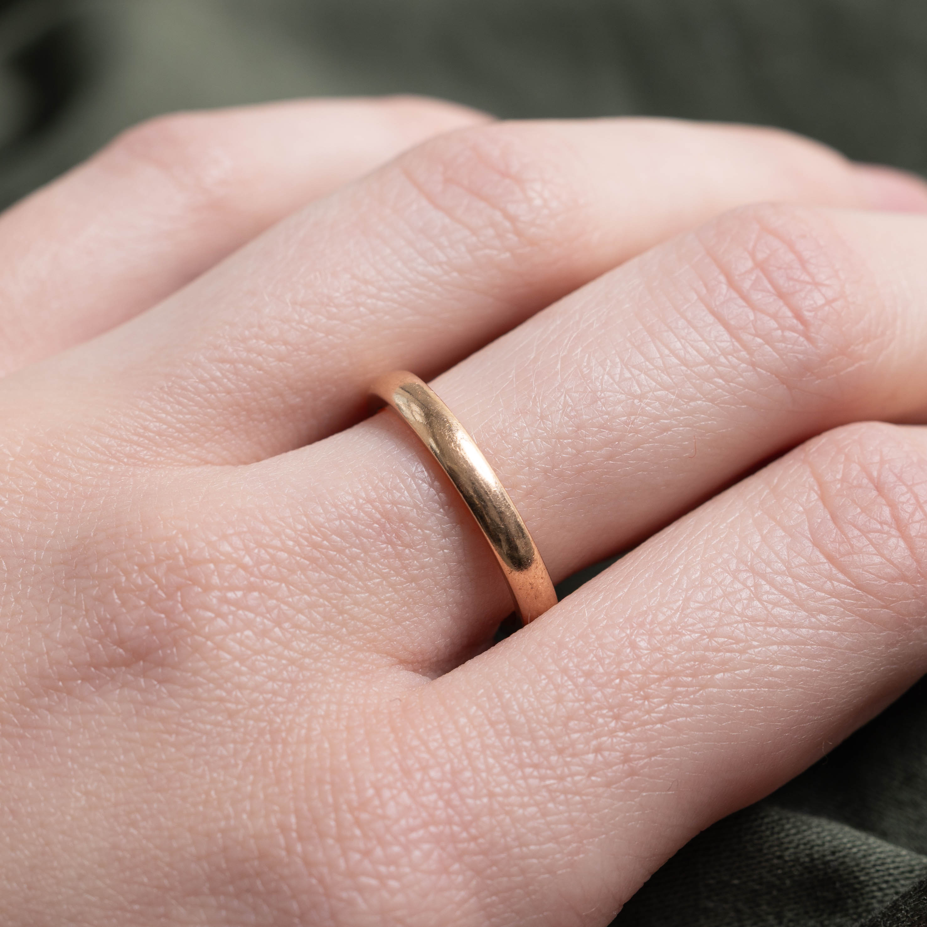 1938 Birmingham Yellow Gold Band | 2.85mm | SZ 6.5