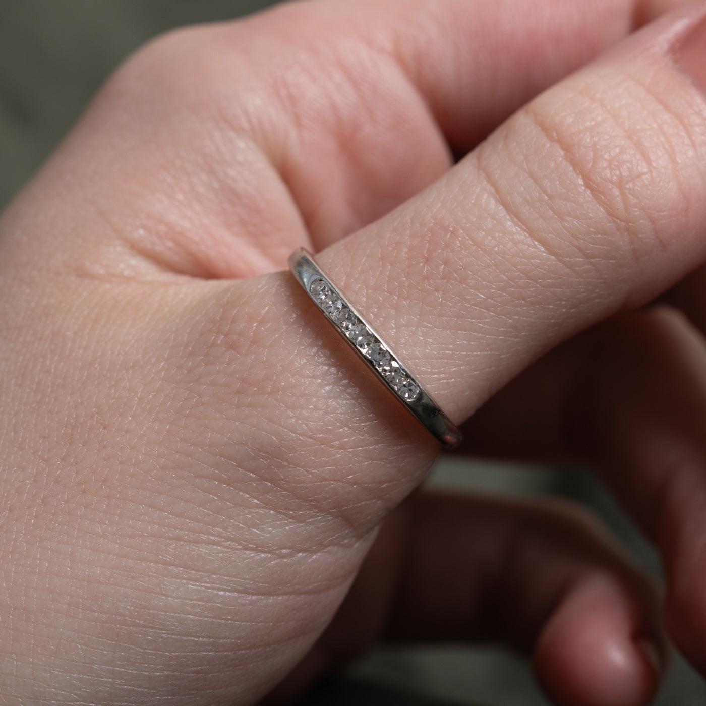 Seven Stone Diamond Band | 0.21ctw | SZ 9.5