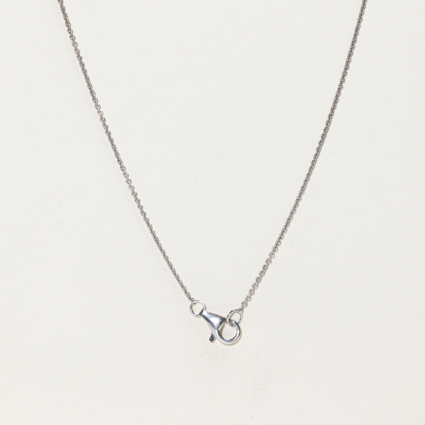18k Sapphire & Diamond Pear Shaped Drop Necklace | 1.25ct, 0.50ctw | 16"