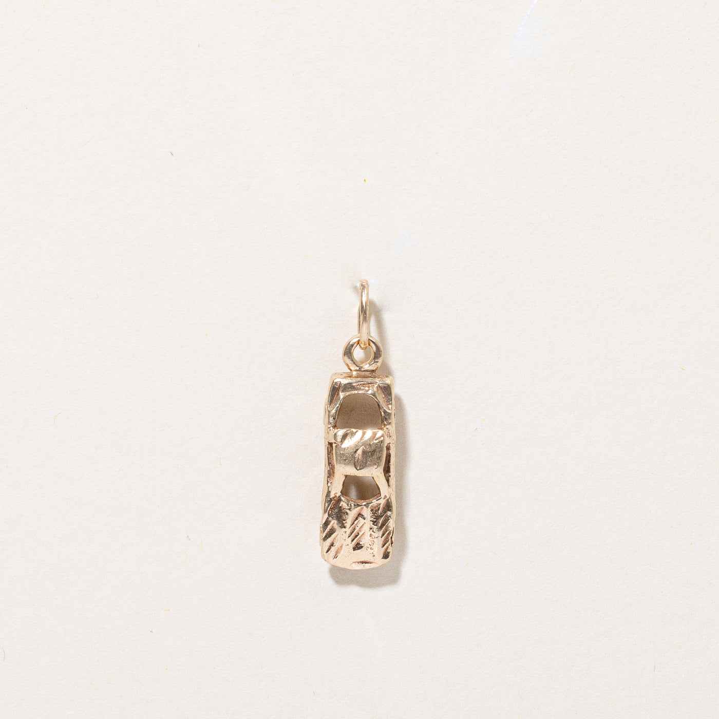 10k Yellow Gold Car Charm