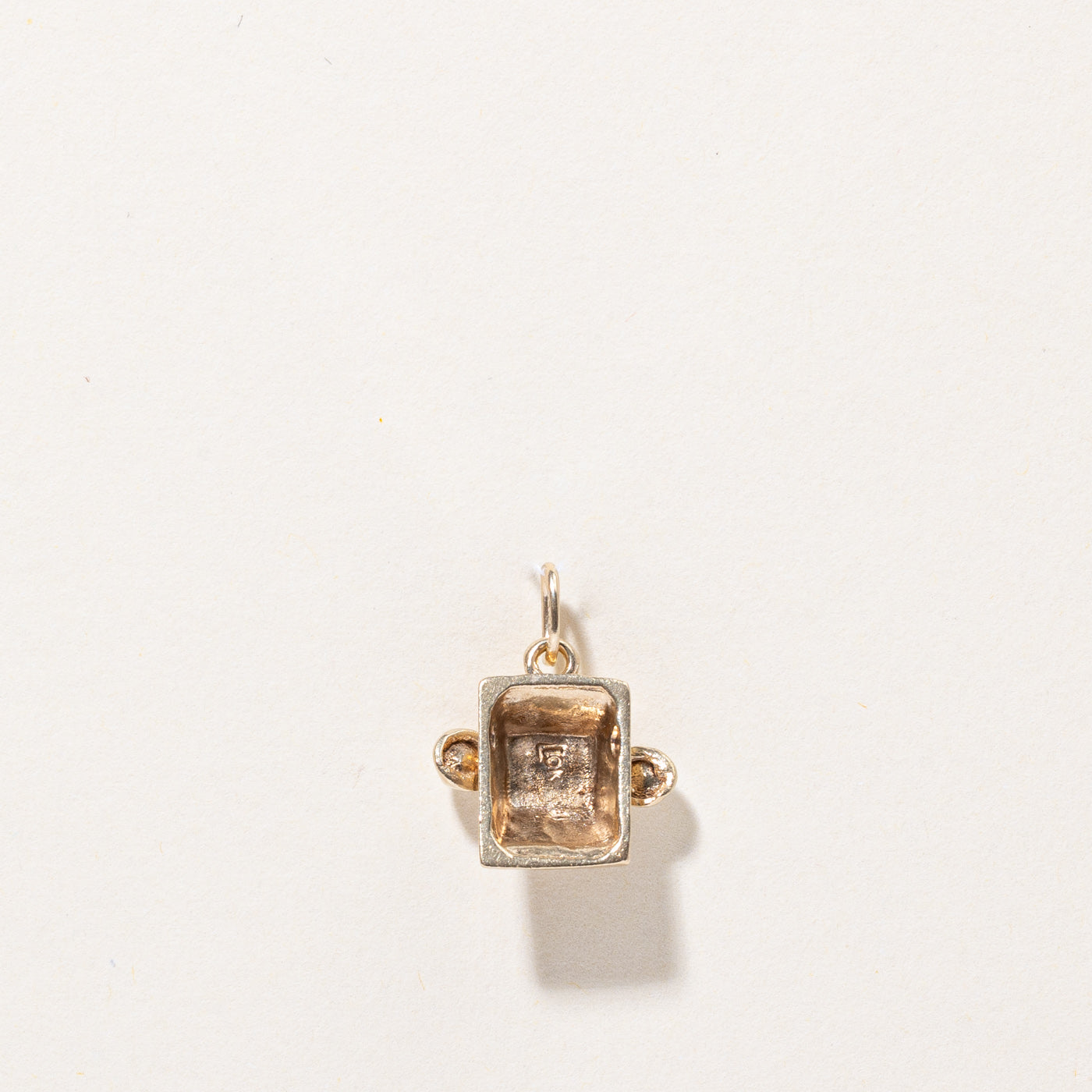 10k Yellow Gold Rotary Phone Charm