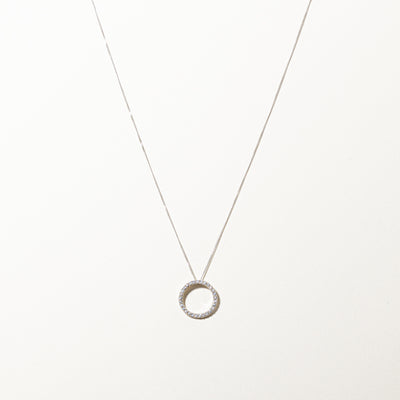 Diamond Eternity Pendant Necklace | 0.30ctw | 20