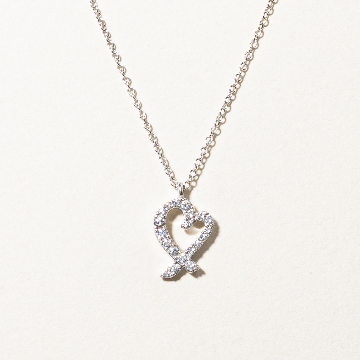 Diamond Heart Pendant Necklace | 0.13ctw | 22"|