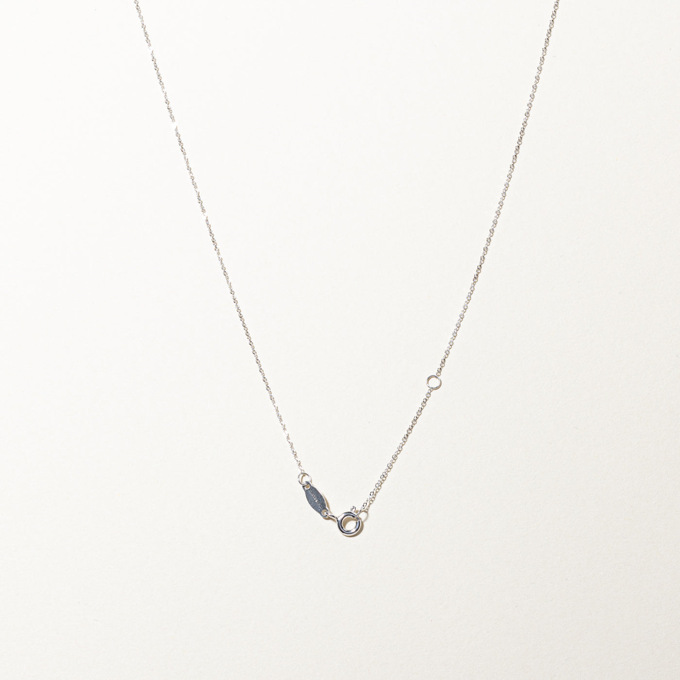 Diamond Half Moon Pendant Necklace | 0.06ctw | 18"|