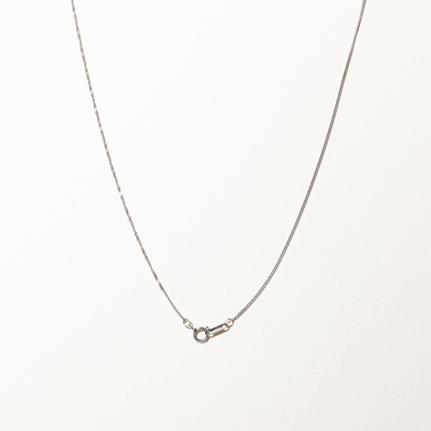 Pave Diamond Bar Pendant Necklace | 0.13ctw | 18"|
