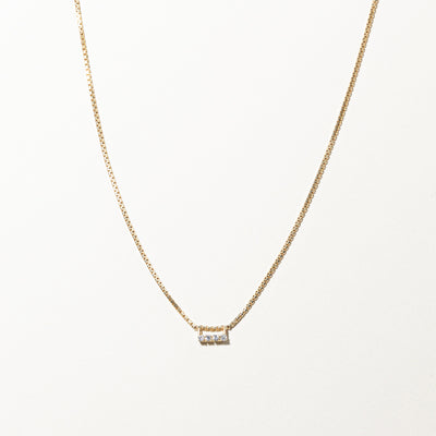 Diamond Box Chain | 0.06ctw | 15
