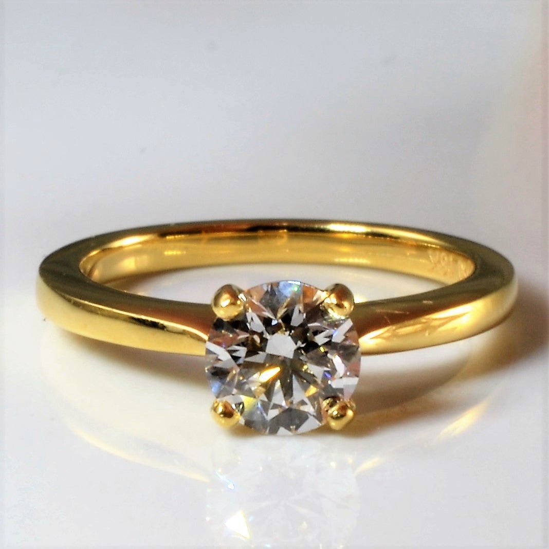 'Noam Carver' Solitaire Diamond Engagement Ring | 0.76ct | SZ 5 | - 100 Ways