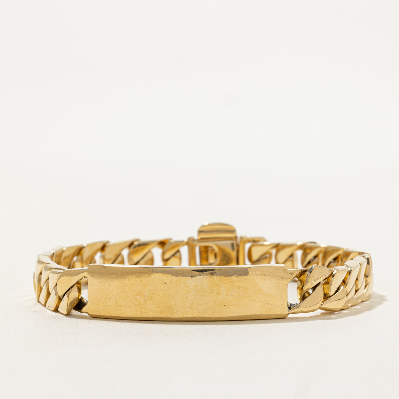 'Tiffany & Co' Cuban Link Chain Bracelet | 7.5" |