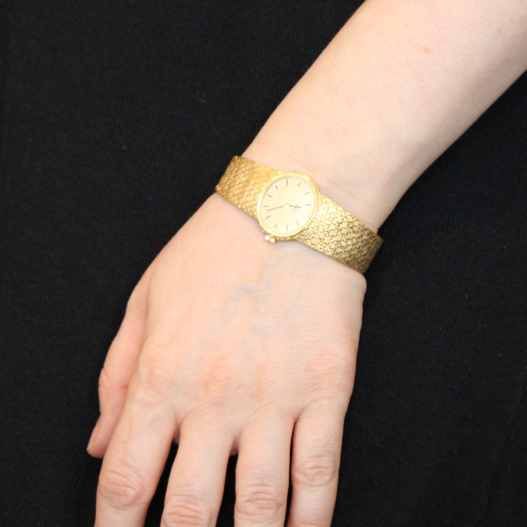 'Omega' Solid Gold De Ville Watch | 6.5" | - 100 Ways