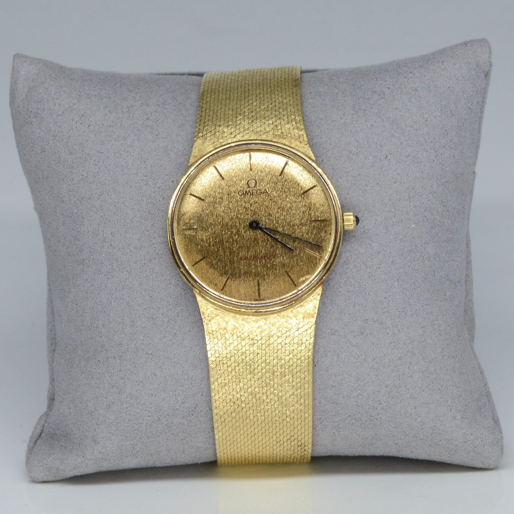 'Omega' Solid Gold Watch | 7" | - 100 Ways