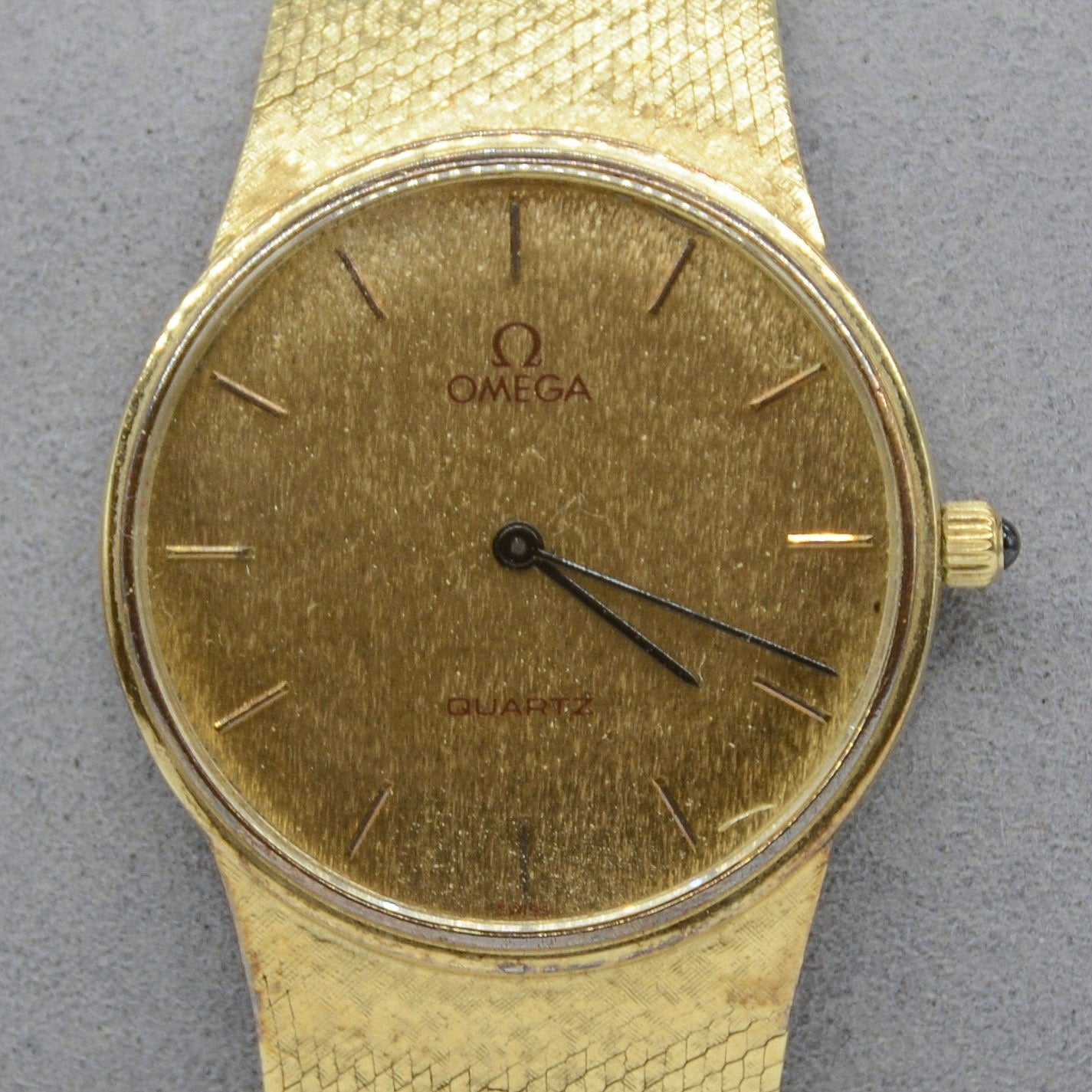 'Omega' Solid Gold Watch | 7" | - 100 Ways